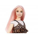 Barbie v leopardích šatôčkach a ružovými vláskami 